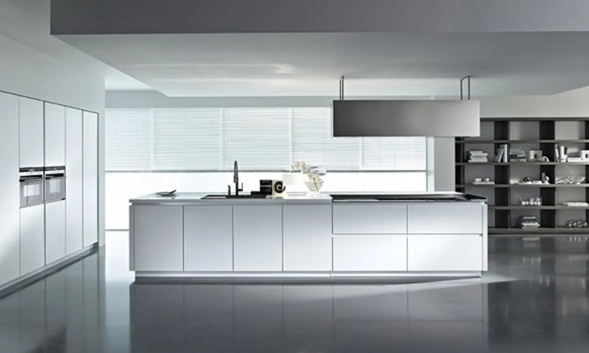 Muebles de cocina modernos sin tiradores