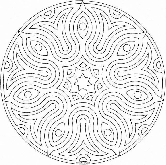 Mandalas geométricos - Imagui