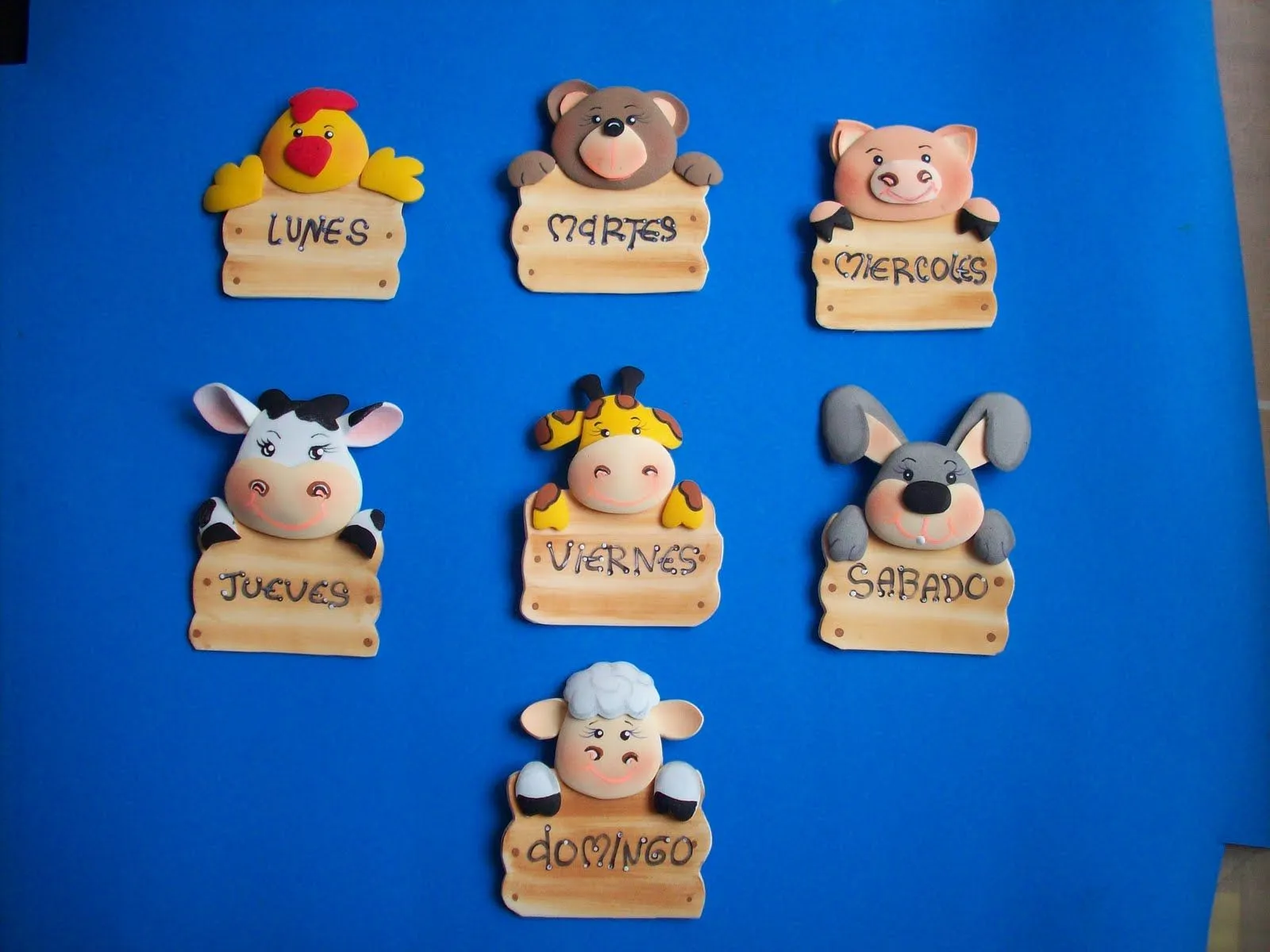 MI GALERIA DE MANUALIDADES: imanes para nevera