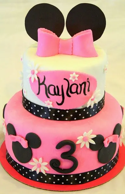 Galería de pasteles de Minnie Mouse para darte inspiración ...