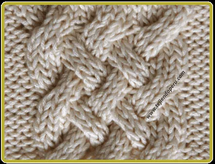 Diferentes trenzas tejidas en dos agujas - Imagui Diferentes trenzas tejidas en dos agujas - Imagui