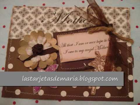 galeria de tarjetas hechas a mano - tarjetas hechas a mano - YouTube