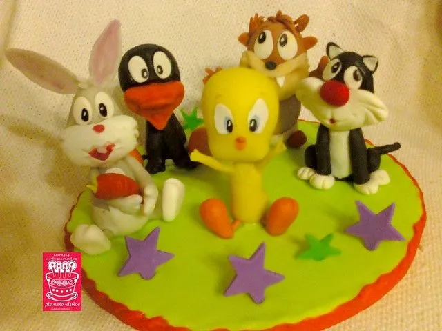 Looney tunes bebés en porcelana fria - Imagui