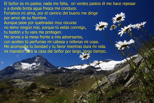 Gallery For > Salmo 23 En Espa ol Catolico