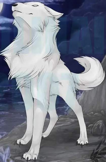 Gallery For > White Anime Wolves With Wings | Anime/ Manga/ Chibi ...