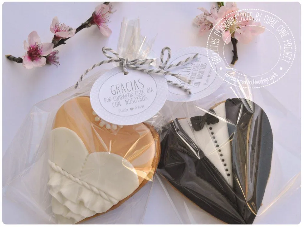 galletas-decoradas-bodas-novios | Cukie Cake Project | Galletas ...