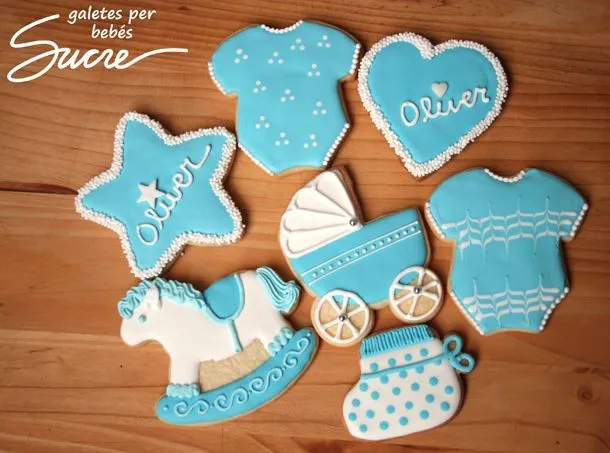 Galletas decoradas para un nacimiento | Baby shower | Pinterest