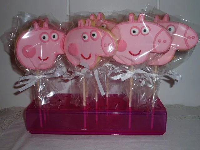 fiesta temática de cumpleaños de Peppa Pig | Tarta de manzana