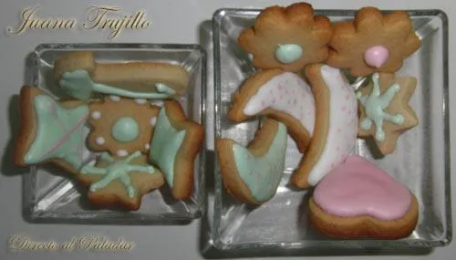 Galletas decoradas. Receta