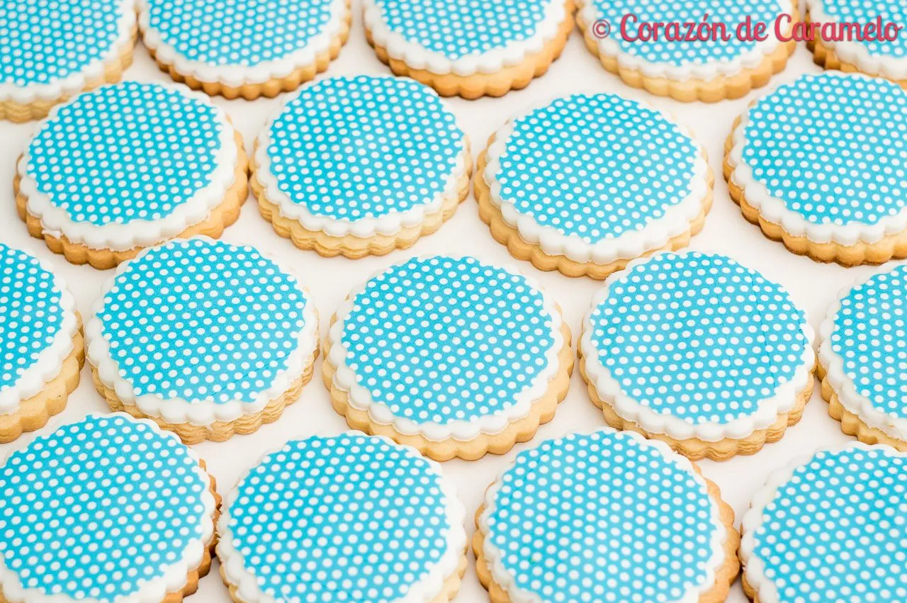 Galletas decoradas y receta de la masa