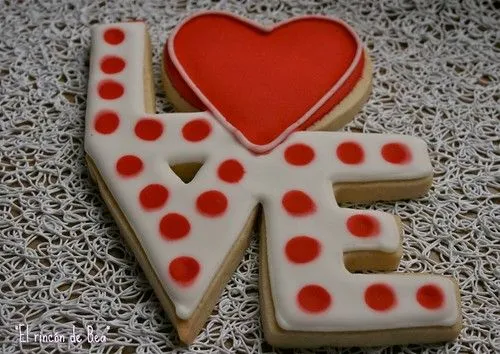 GALLETAS DECORADAS VIII (SAN VALENTÍN) - El Rincón de Bea GALLETAS DECORADAS VIII (SAN VALENTÍN) - El Rincón de Bea