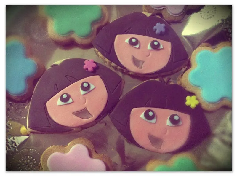 GALLETAS DORA LA EXPLORADORA | Planeta Crischi GALLETAS DORA LA EXPLORADORA | Planeta Crischi