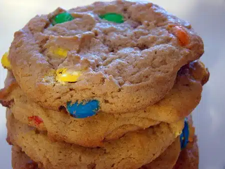 Galletas de M&amp;M's