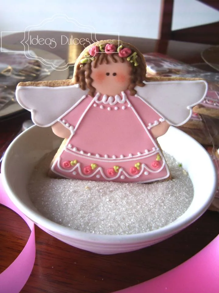 Galletas Recordatorio para el Bautizo de María Paz | Ideas Dulces Galletas Recordatorio para el Bautizo de María Paz | Ideas Dulces
