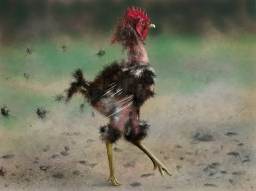 Gallina desplumada by AlexPozo on DeviantArt Gallina desplumada by AlexPozo on DeviantArt