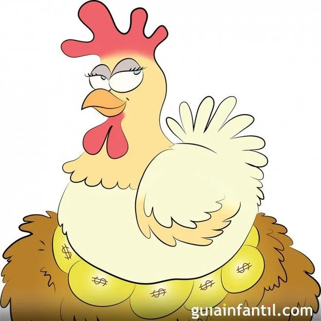 La gallina de los huevos de oro. Fábula sobre la codicia - Fábulas ... La gallina de los huevos de oro. Fábula sobre la codicia - Fábulas ...