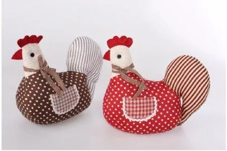 Gallinas de tela - Imagui