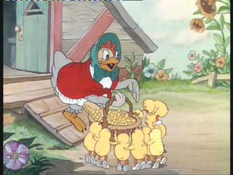 La Gallinita sabia y sus lindos pollitos - YouTube