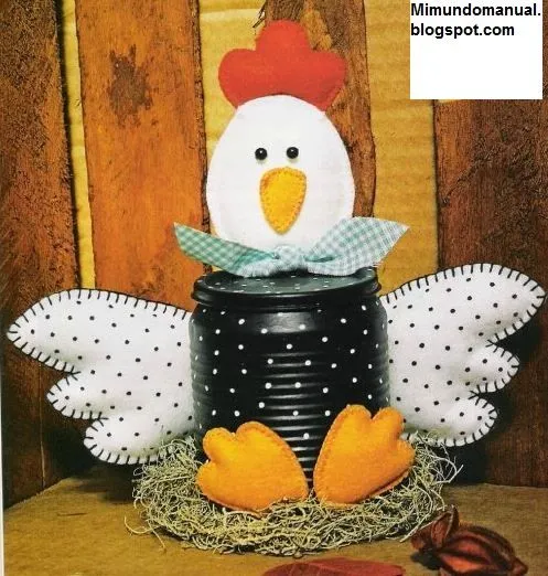 Gallinitas con patrones ~ Mimundomanual