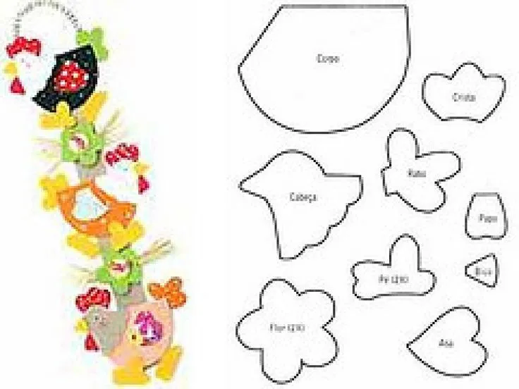 Moldes goma eva | Aprender manualidades es facilisimo.com | Goma ...