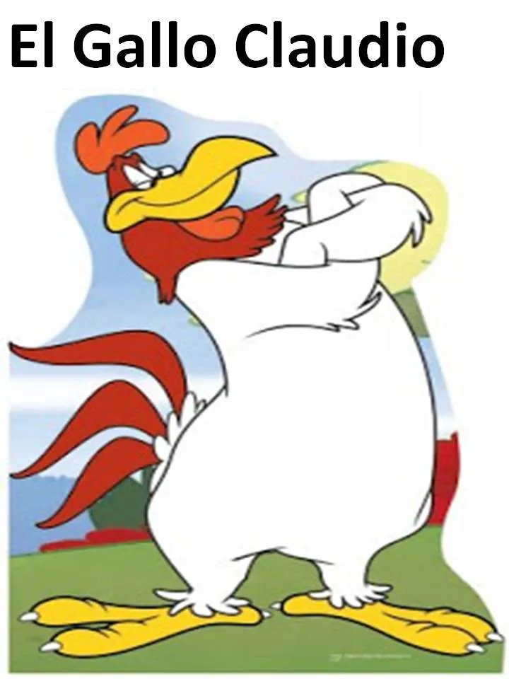 GALLO CLAUDIO | DibujosdeTV