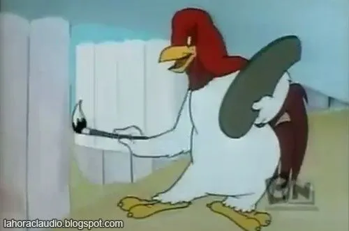 El Gallo Claudio con Kike el gavilan - Henhouse Henery El Gallo Claudio con Kike el gavilan - Henhouse Henery
