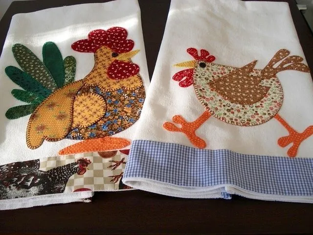 Gallo y gallina para limpiones o tohallas de cocina. | gallos y ... Gallo y gallina para limpiones o tohallas de cocina. | gallos y ...