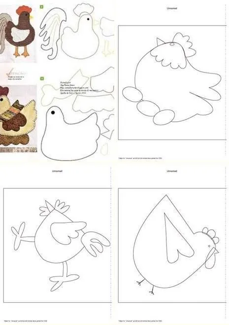 Gallo y gallinas | Gallinitas | Pinterest | Gallinas, Patrones De ... Gallo y gallinas | Gallinitas | Pinterest | Gallinas, Patrones De ...