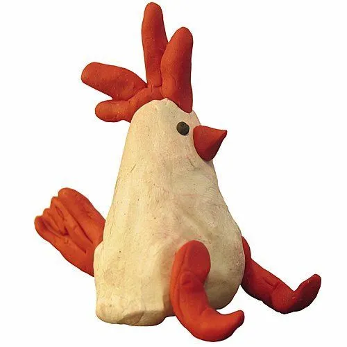 Cómo hacer un gallo de plastilina - Ideas de plastilina para hacer ...