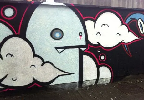 Galway Graffiti Character | Irish Street Art