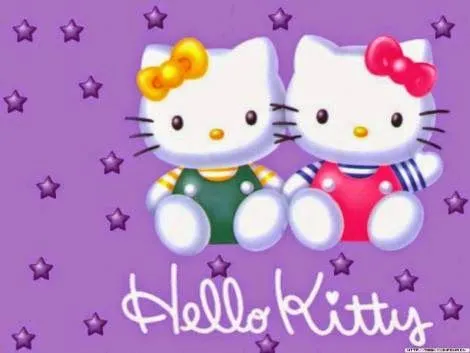 Gambar Wallpaper HD: GAMBAR HELLO KITTY WALLPAPER UNGU | Gambar ...
