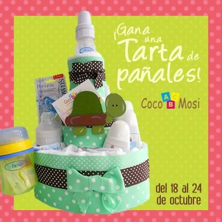 Gana una Tarta de pañales Cocomosi! | PequeRecetas