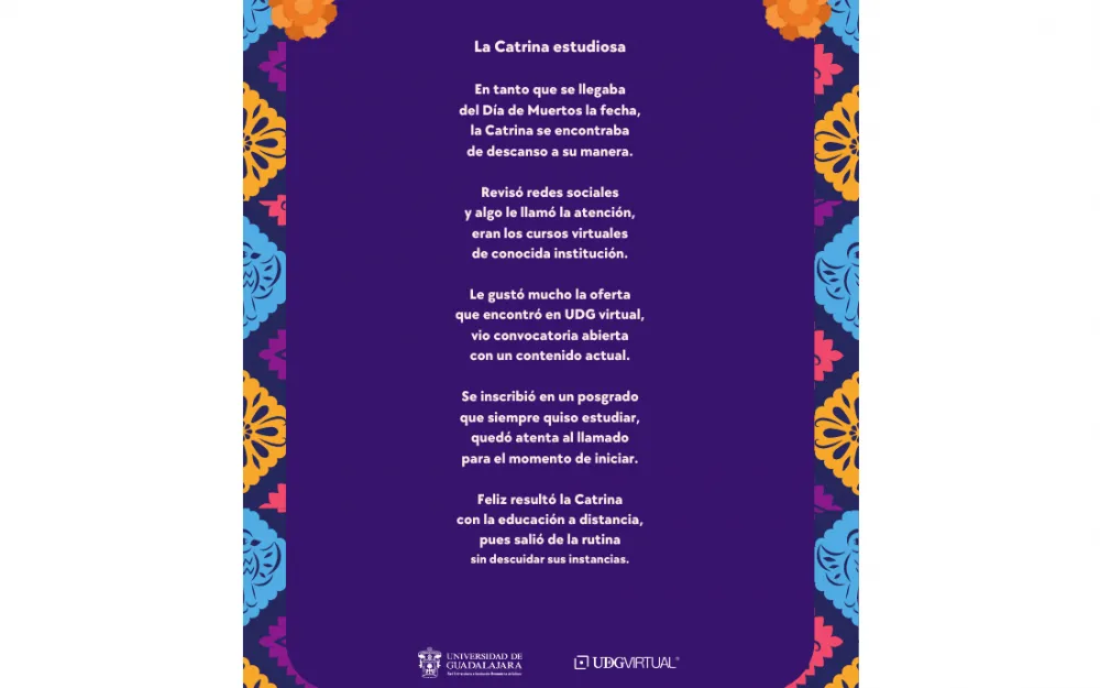 Dan a conocer ganadores del Concurso de Calaveritas Literarias, edición 2022 de UDGVirtual | Sistema de Universidad Virtual Dan a conocer ganadores del Concurso de Calaveritas Literarias, edición 2022 de UDGVirtual | Sistema de Universidad Virtual
