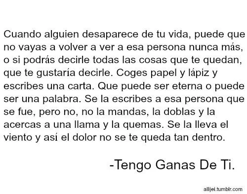 Tengo ganas de ti <3... | Frases | Pinterest Tengo ganas de ti <3... | Frases | Pinterest