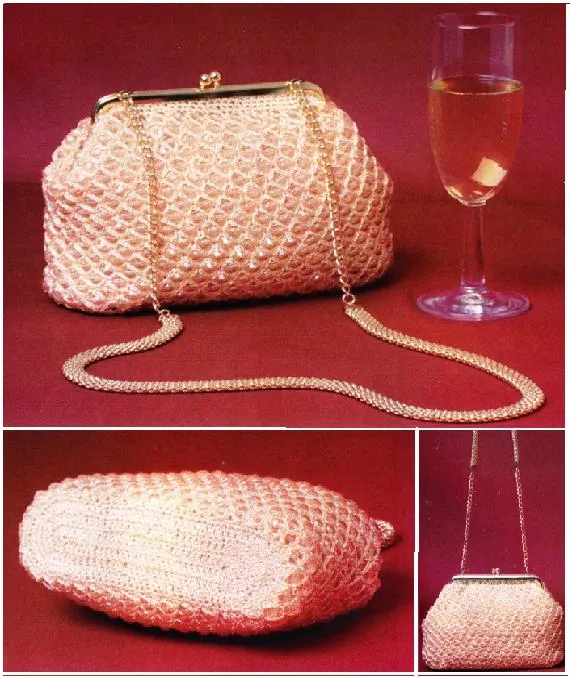 Ganchillo y dos Agujas: Espectacular cartera en ganchillo Ganchillo y dos Agujas: Espectacular cartera en ganchillo