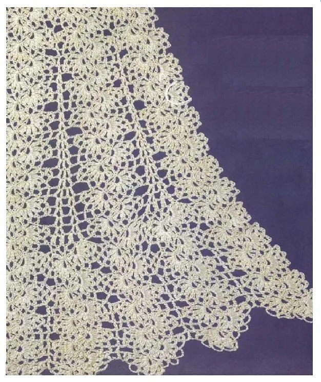 Ganchillo y dos Agujas: Romántico vestido de novia en ganchillo