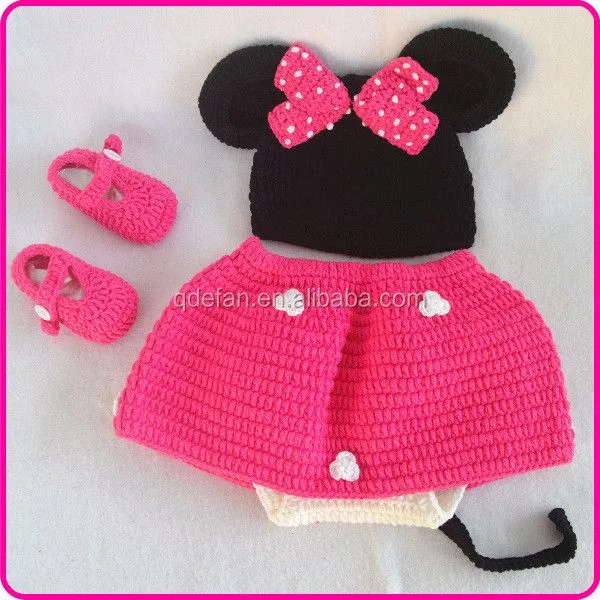 Del ganchillo lindo Minnie sombrero del patrón del ratón traje ... Del ganchillo lindo Minnie sombrero del patrón del ratón traje ...