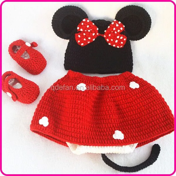 Del ganchillo lindo Minnie sombrero del patrón del ratón traje ... Del ganchillo lindo Minnie sombrero del patrón del ratón traje ...
