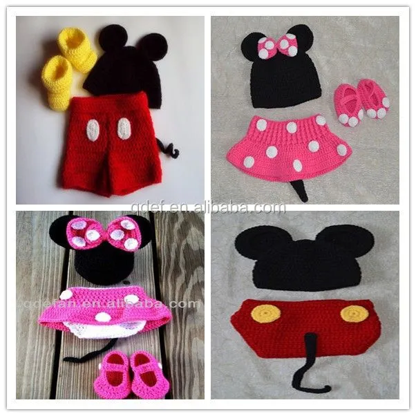 Del ganchillo lindo Minnie sombrero del patrón del ratón traje ... Del ganchillo lindo Minnie sombrero del patrón del ratón traje ...