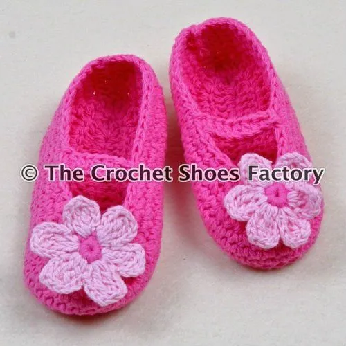 Ganchillo de mary zapatos de bebé-Calzado de bebé-Identificación ...