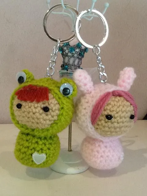 Amigurumis llaveros patrones gratis - Imagui