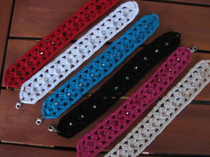 ganchillo paso a paso | Pulseras De Ganchillo Paso A Paso ... ganchillo paso a paso | Pulseras De Ganchillo Paso A Paso ...