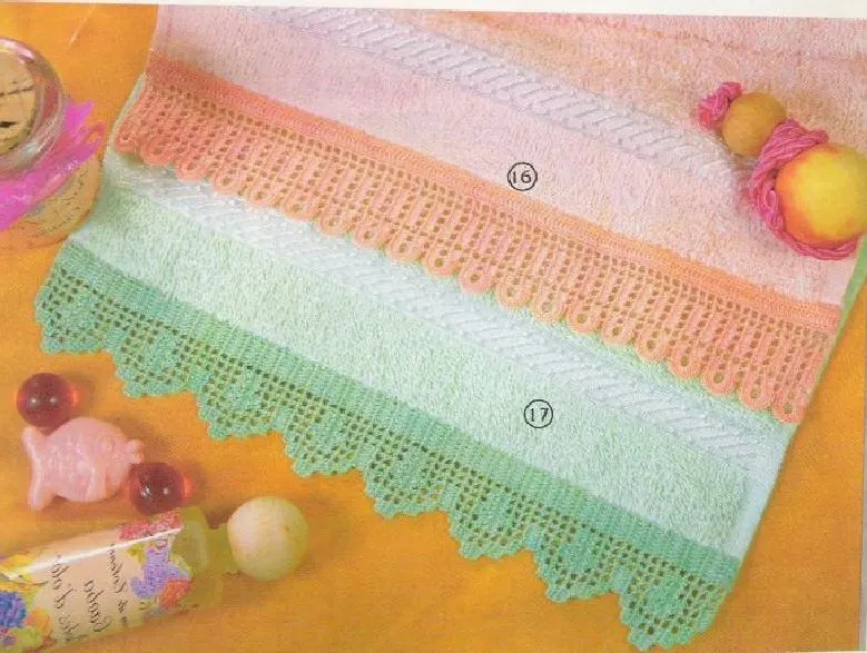 Ganchillo para toallas | laboresdeesther Ganchillo y crochet Ganchillo para toallas | laboresdeesther Ganchillo y crochet