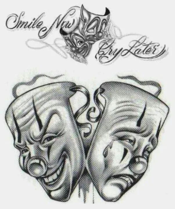 Gangsta smile now cry later | chicano tattoos | Pinterest Gangsta smile now cry later | chicano tattoos | Pinterest