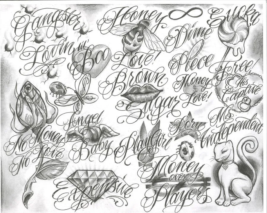 Gangster Tattoo Drawings | trelatatoo-tattoo flash tattoo design ... Gangster Tattoo Drawings | trelatatoo-tattoo flash tattoo design ...