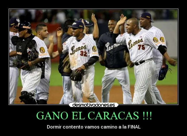 GANO EL CARACAS !!! | Desmotivaciones