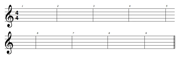 Garabátika: Música: Partitura de un fragmento de "Titanic" Garabátika: Música: Partitura de un fragmento de "Titanic"