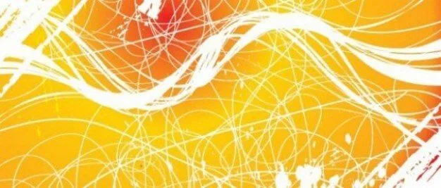 Garabatos blancos sobre fondo naranja | Descargar Vectores gratis Garabatos blancos sobre fondo naranja | Descargar Vectores gratis