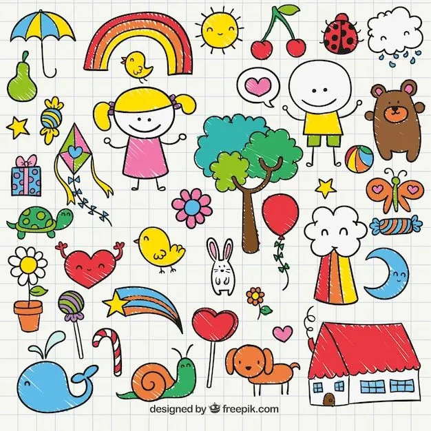 Dibujo bonito de niño | Descargar Vectores gratis Dibujo bonito de niño | Descargar Vectores gratis