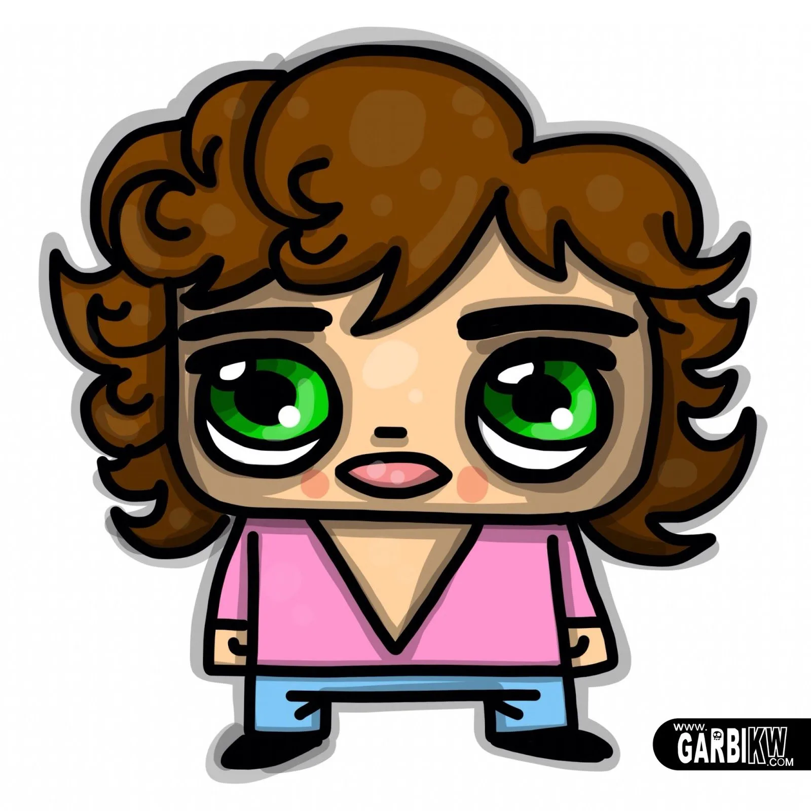 Harry Styles del grupo One Direction al estilo dibujos animados ... Harry Styles del grupo One Direction al estilo dibujos animados ...